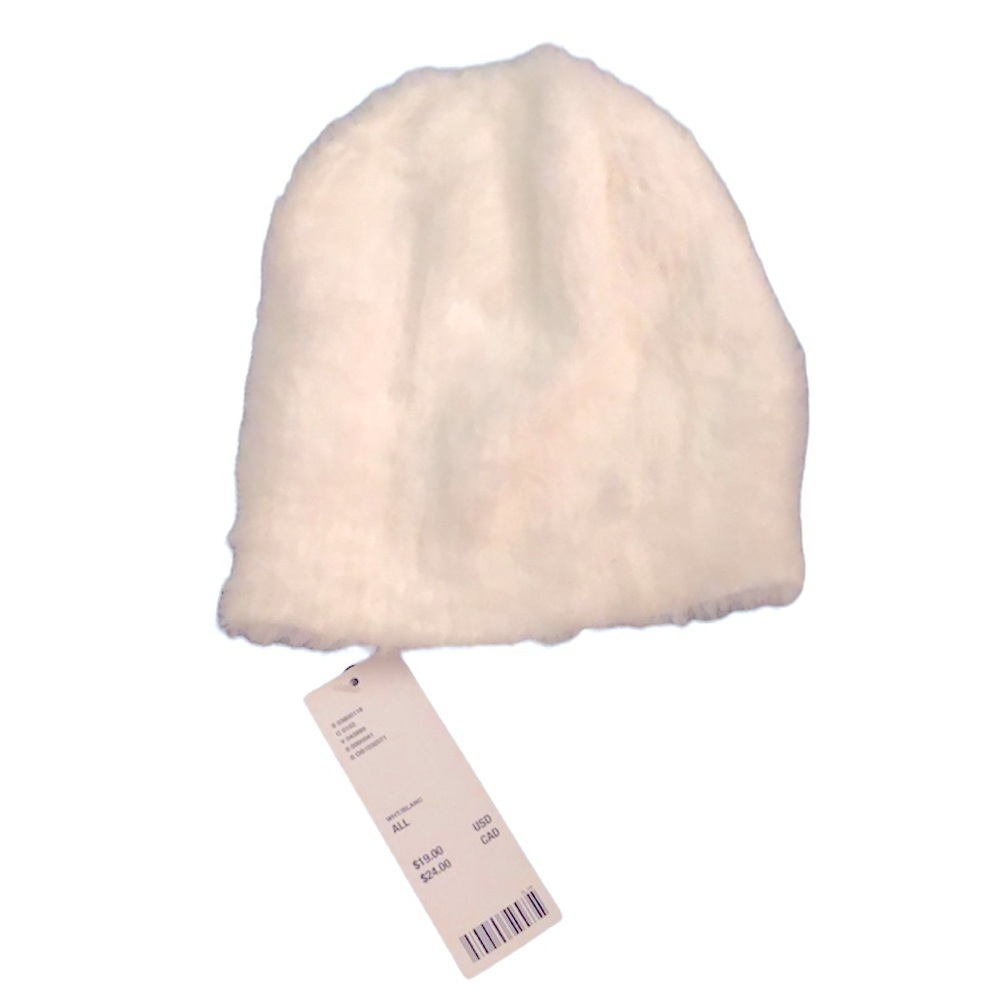NEW URBAN OUTFITTERS FUZZY SNOW WHITE HOODIE